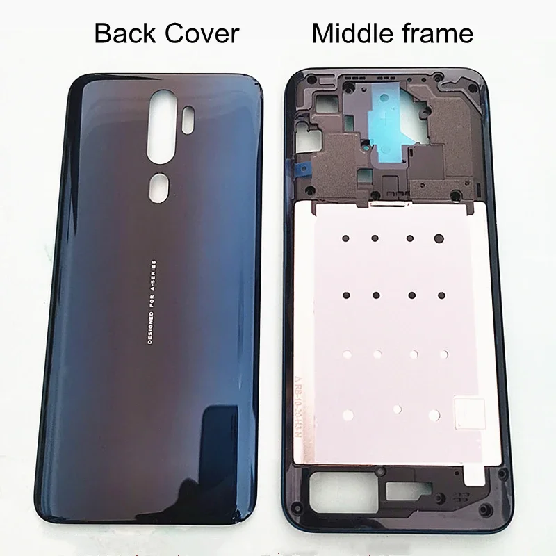 Для Oppo A5 2020 CPH1933 CPH1931 CPH1935 CPH1943 CPH1959 A11x A11 A9 задняя крышка батарейного отсека дверца