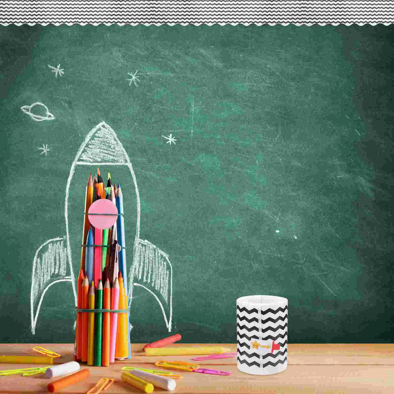 

Bulletin Board Decorations Whiteboard Sticker Border Stickers Lovely Blackboard Trim Decorating Bulletin Accessories Removable