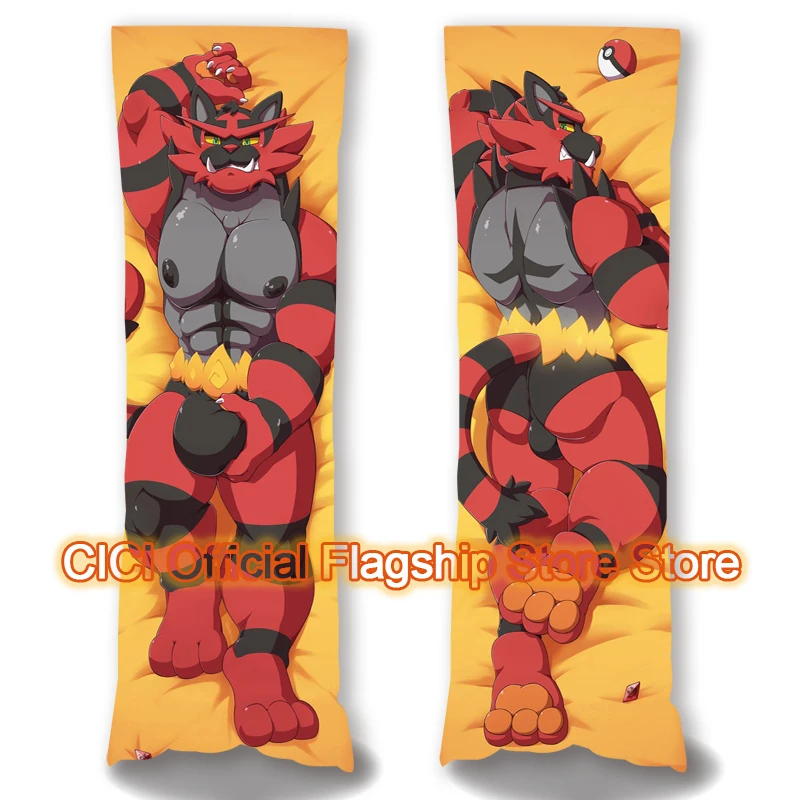 Двусторонняя наволочка для подушки Dakimakura с принтом из аниме