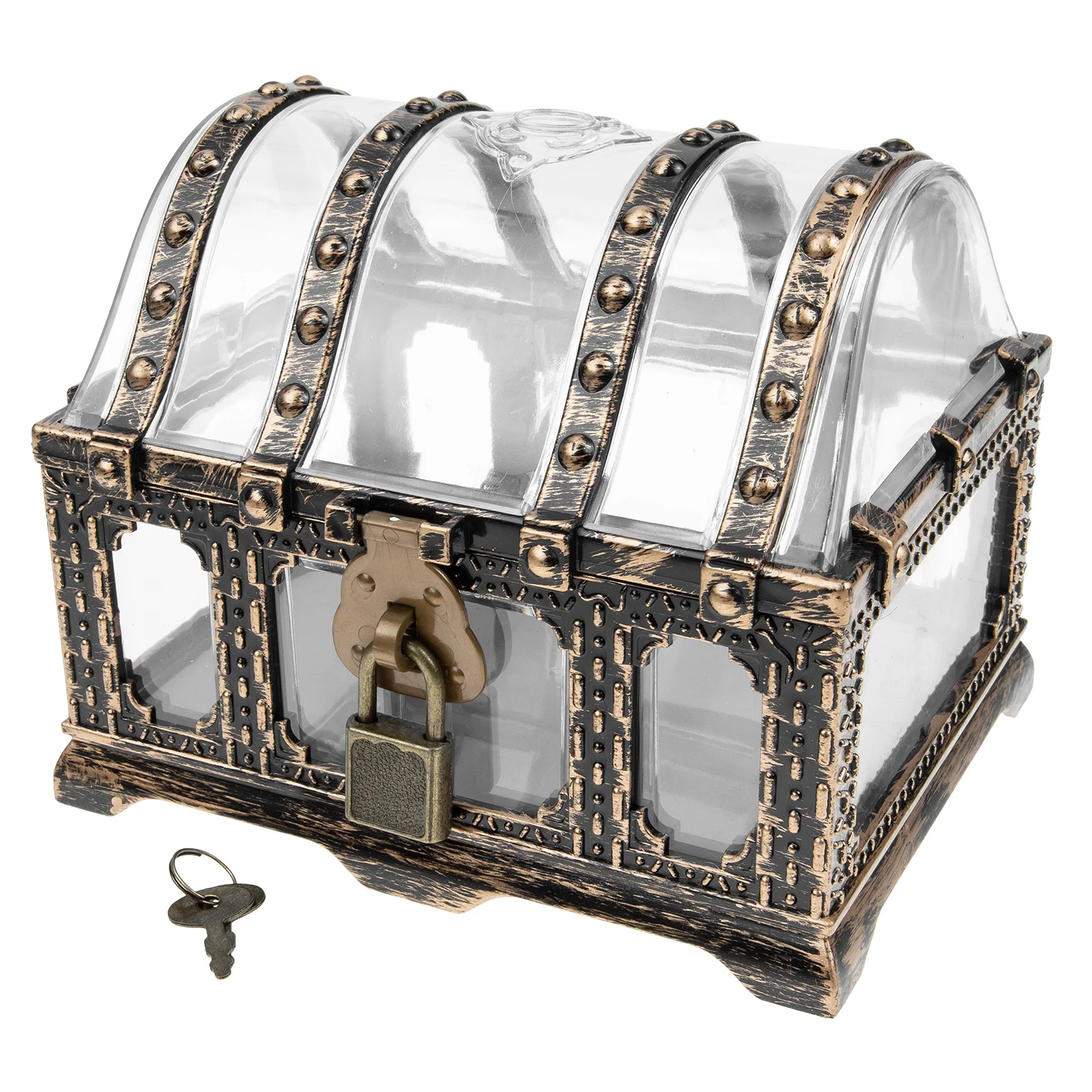 

Collection Box Keepsake Treasure Toy Mini Boxes Small Clear Toys Kids