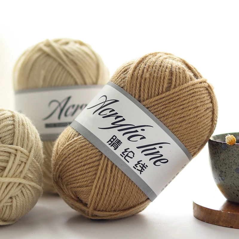 Акриловая пряжа для вязания и крючком 5x0 |