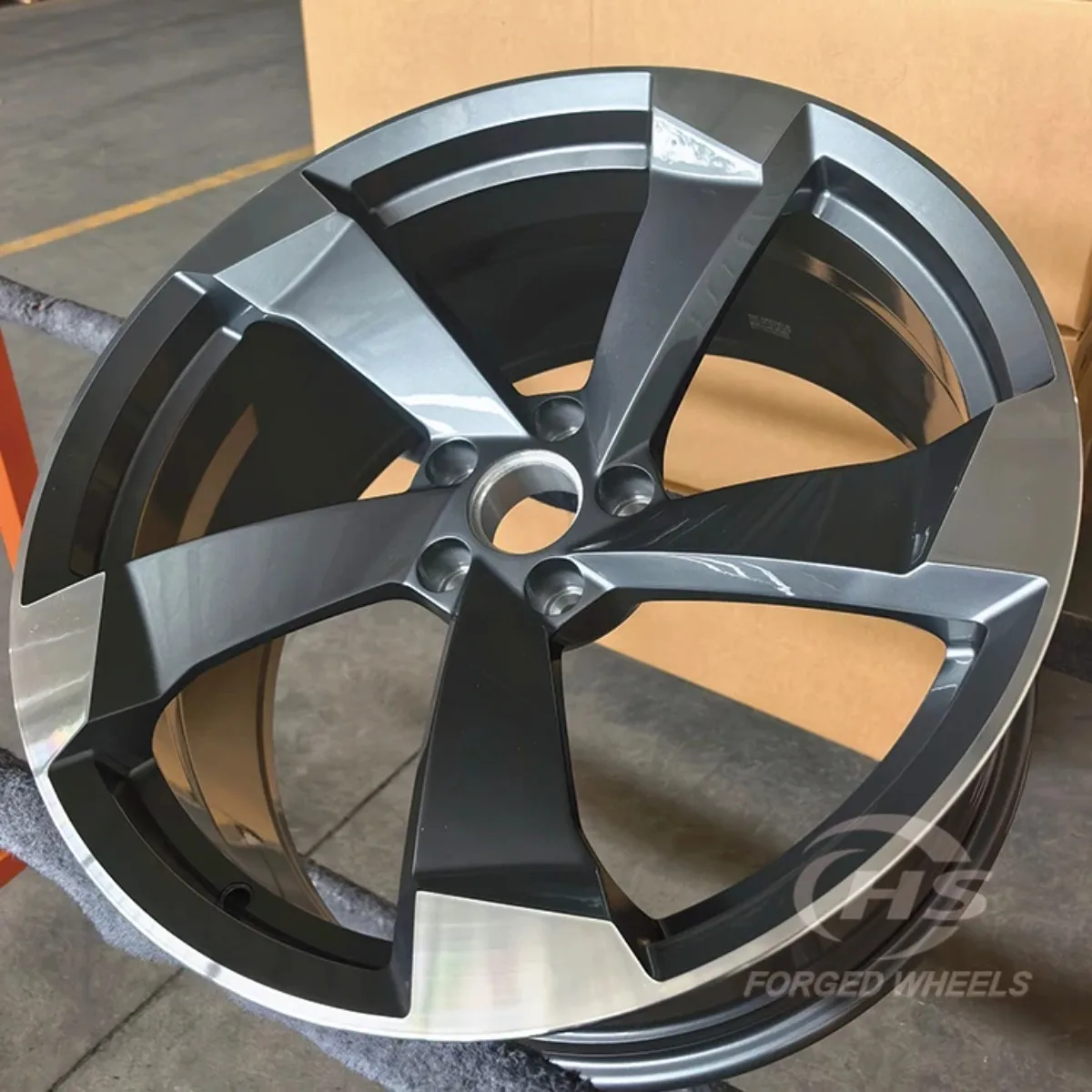 Фото Кованые диски JT HS Bronze 18, 19, 20 дюймов, 5x112, OEM-производства, для M4 G82, CS, CSL, M 530, G80, X3, G81, G83. №5