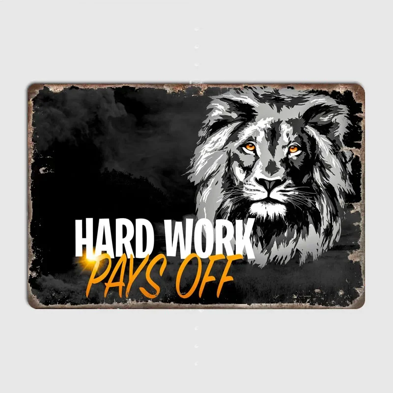 Винтажные металлические таблички в деревенском стиле с различными