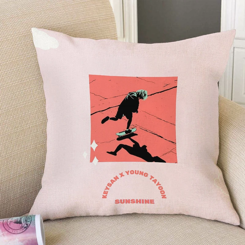 

Scooter Decorative Pillowcase Decor 40x40 Cushion Cover 45x45cm Car Decoration Throw Pillow Covers for Bed Pillows Sofa Cushions