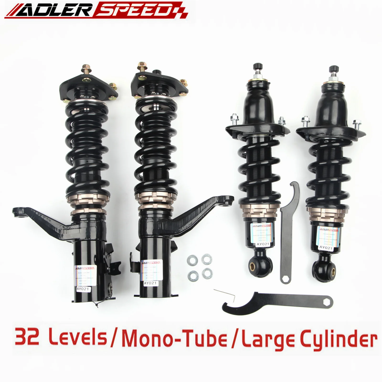 

ADLERSPEED 32 Steps Mono Tube Coilovers Suspension For Honda Civic EM2 2001-2005