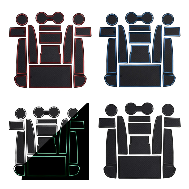 Аксессуары для подкладки центральной консоли на заказ Tesla Model 3 2017 2018 2019 13 шт.