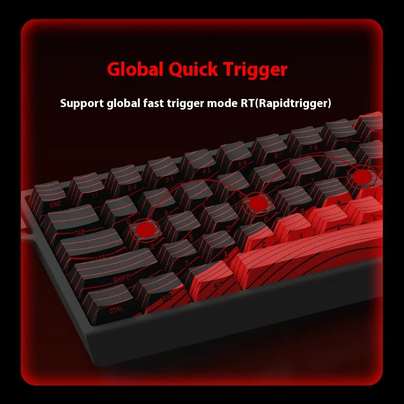 MADCATZ MAD 60/68HE/R клавиатура с магнитным переключателем проводная игровая горячая