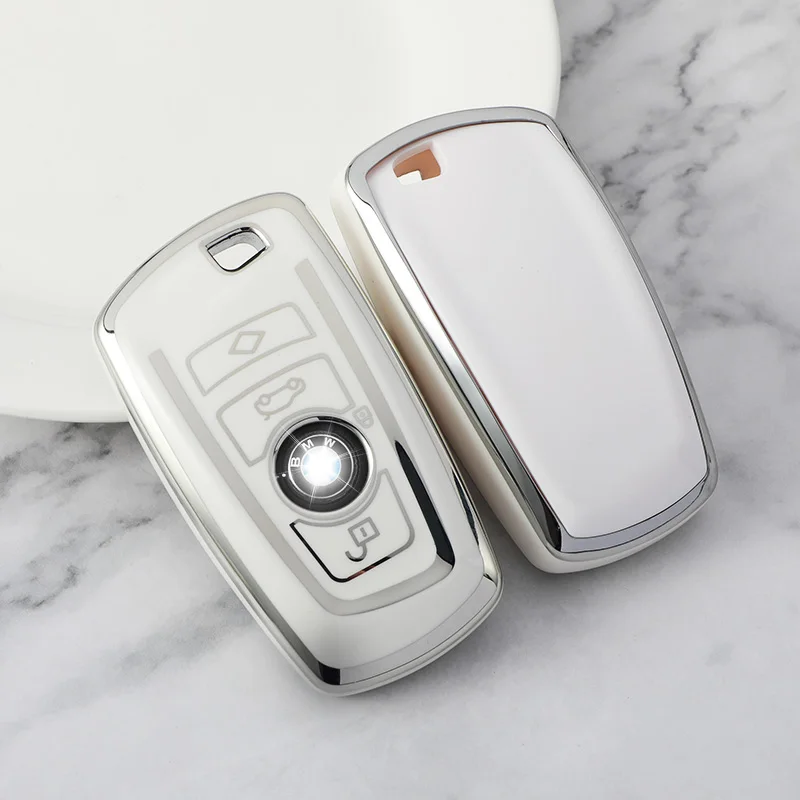 

Чехол для автомобильного ключа в АБС-стиле для BMW X3 X5 X6 F30 F34 F10 F20 G20 G30 G01 G02 G05 F15 F16 1 3 5 7 серий