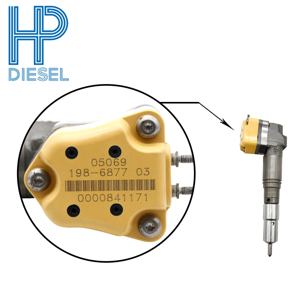 Топливная форсунка HP DIESEL CAT3412E 232-1171 174-7526 198-6877 232-1183 174-7528 Reman для дизельного