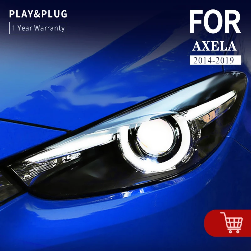 

Автостайлинг для AUDI A3 2013-2016 фары ДХО светодиодный Биксеноновая лампа анимационные Противотуманные фары автомобильный аксессуар А3 фара