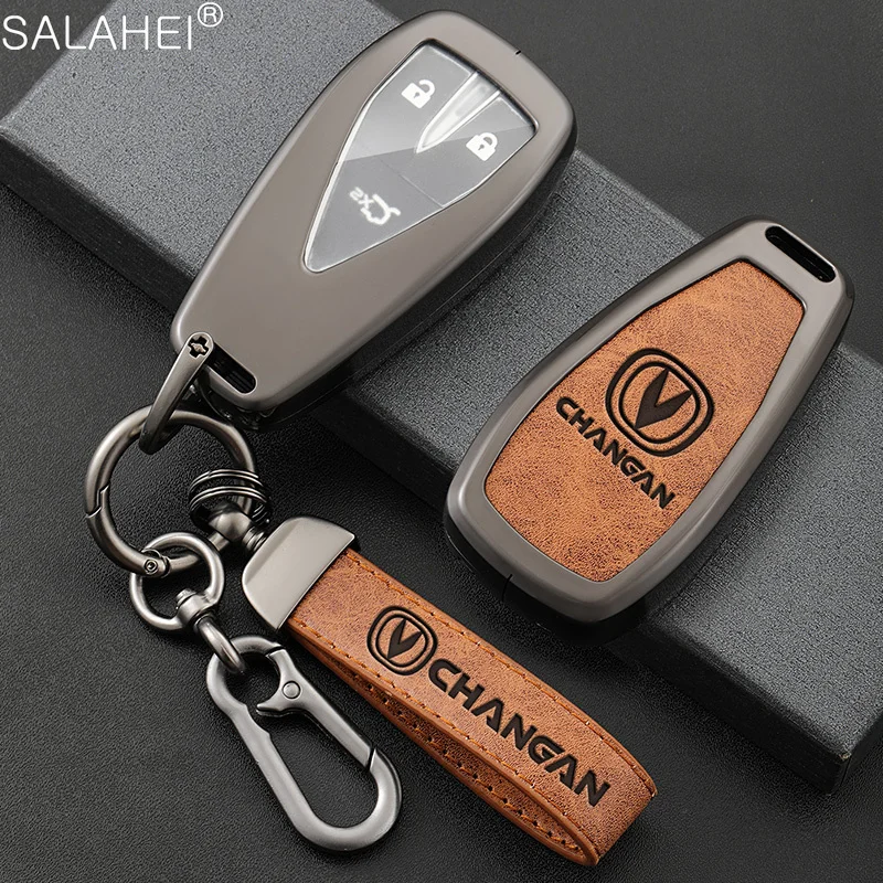 

Zinc Alloy Car Remote Key Case Cover Fob For Changan CS75 Plus EADO CS35 RAETON CS15 V3 V5 V7 2018 CS55 Yidong Auto Accessories