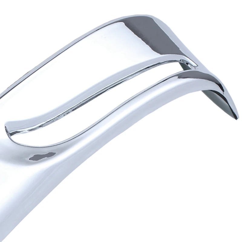 Мотоциклетный хромированный задний грязевой щиток со шлейфом на кромке Накладка