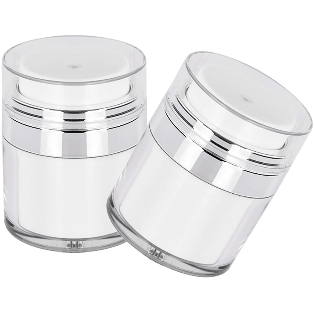 

Moisturizer Pump Dispenser Bottled Skincare Travel Containers Jars Lotions Creams