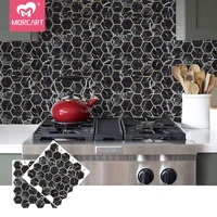 MORCART 3D Crystal Wall Sticker Tile Stickers  Stair kitchen bathroom stickers Decoration home interior stickers 5PCS/set