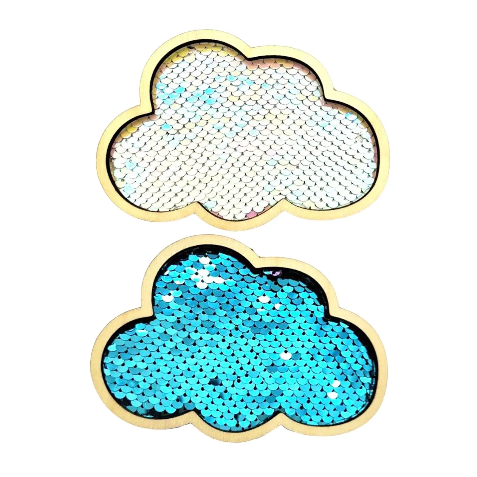 

Children Busy Board, Sequins Material DIY Accessories Montessori Toy for Home