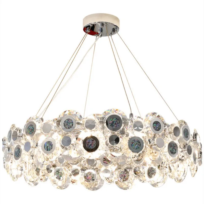 

Chandeliers Lights LED pendant lamp Creative Modern Luxury personality Crystal Art Deco Indoor Decor hang Light lamp for bedroom