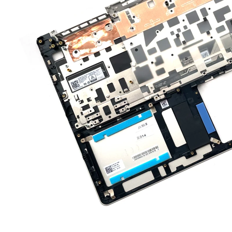 Новинка для Dell Inspiron 15 7591 клавиатура с упором рук и подсветкой серебристая 0PJ1JN PJ1JN