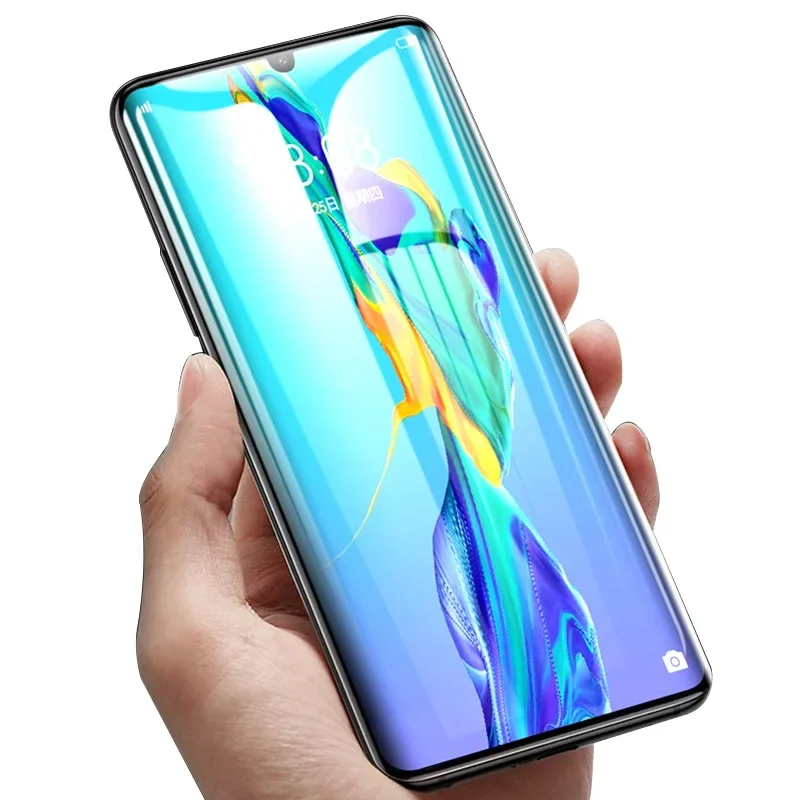 Закаленное стекло с полным покрытием для Huawei P20 P30 Lite P40 Pro пленка экрана Honor 8x9x10 9 20