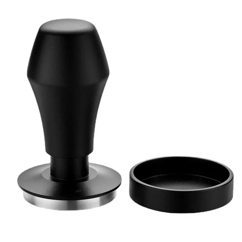 

Espresso Tamper Tamper For Espresso Machine Stainless Steel Base And Aluminum Alloy Coffee Tamper With Compression Mechanism