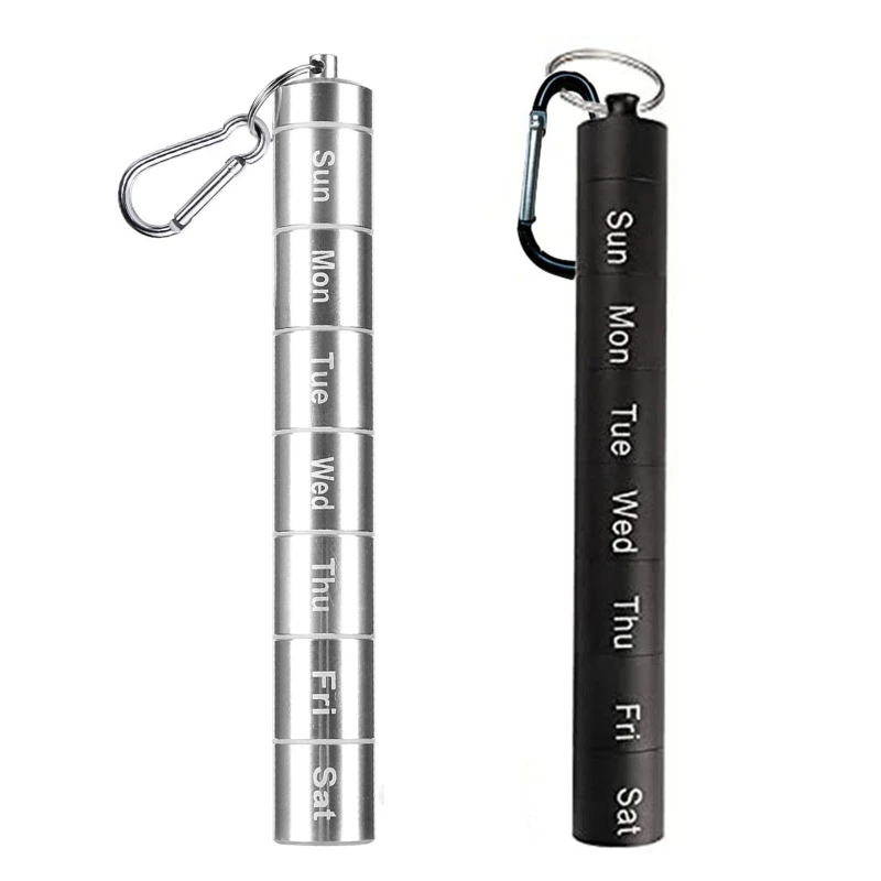 

Карман для таблеток Чехол для таблеток коробка для таблеток, 7 отделений для держателя таблеток для таблеток O