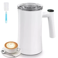 automatic milk frother electric coldhot milk steamer cappuccino machine milk foamer frothing stainless steel home appliances