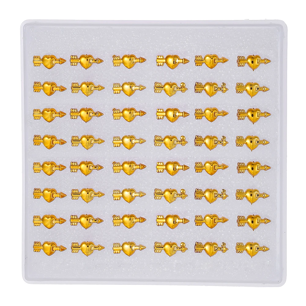 24 пары/коробка акриловые серьги-гвоздики
