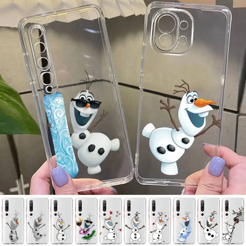 

Disney Frozen Olaf Phone Case for Samsung S20 ULTRA S30 for Redmi 8 for Xiaomi Note10 for Huawei Y6 Y5 cover