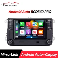 mib radio rcd360 pro car radio carplay new rcd330 187b android auto headunit for vw golf 5 6 jetta mk5 mk6 tiguan cc polo passat
