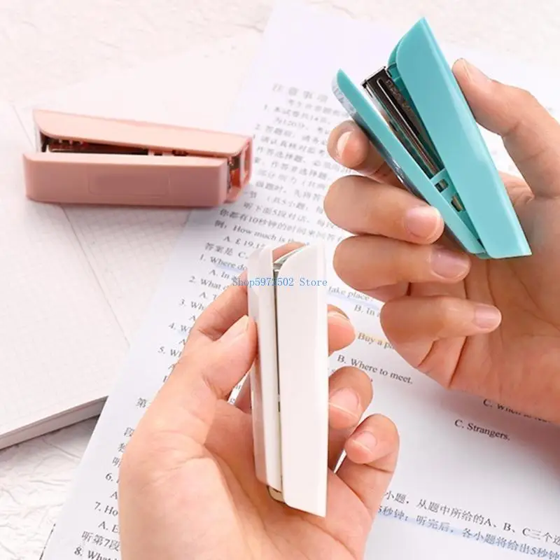 Фото Y3nc ​​офис школы аксессуары аксессуаров, перевязанная машина Stapler, милый Stapler Small Stapler студентов Stapler Stapler №5