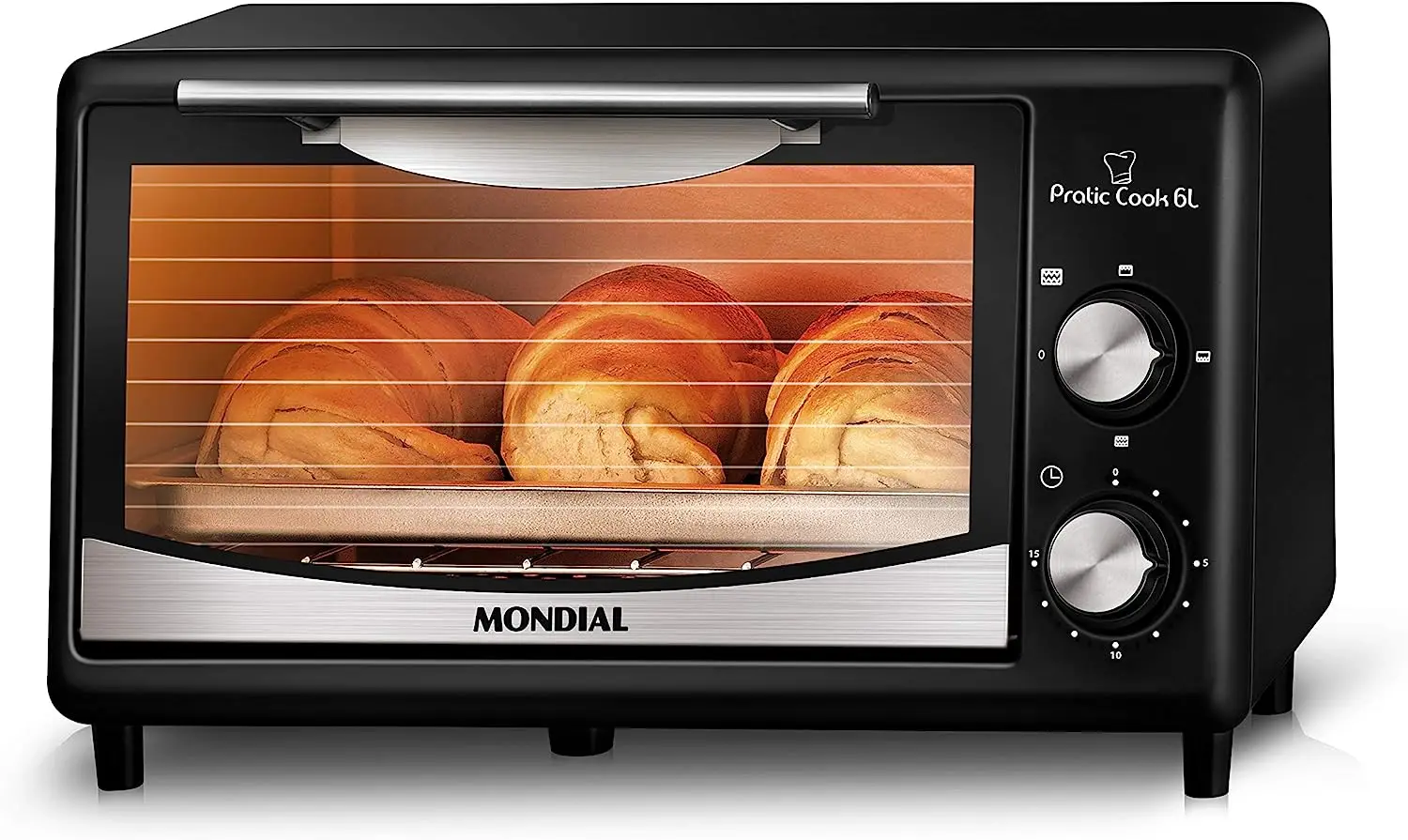 

Elétrico , Pratic Cook - 6L, 127V, Preto/Inox, 650W - FR-09