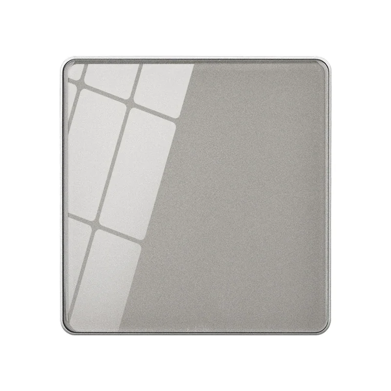 T &amp I бренд UK розетка кристально-серое стекло материал Двойная 13A Великобритания