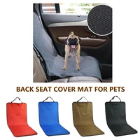pet car copilot seat cover waterproof rear back safety pad car seat cover mats for small medium large dogs travel accessories
