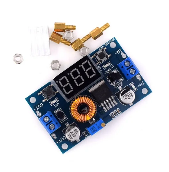 

5A 75W XL4015 DC-DC Converter Adjustable Step-Down Module 4.0-38V to 1.25V-36V DIY Adjustable Power Supply NEW