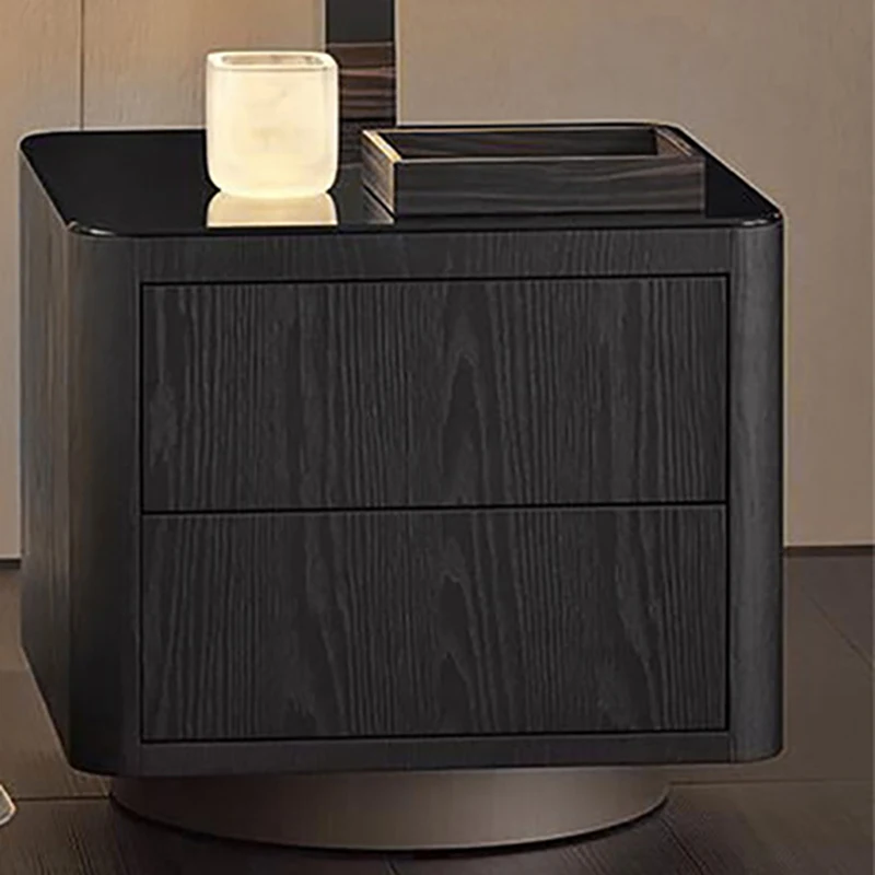 

Modern Luxury Laden Drawers Nightstands Nordic Storage Bedside Table Dresser Mesas De Noche Para El Dormitorio Home Furniture