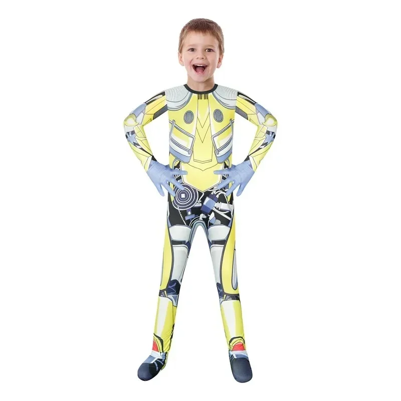Фото Новый костюм на Хэллоуин 2026: Игрушка-трансформер MPM03 Alloy Deformed Toy King 5 Hornet Bug, робот-трансформер из фильма 5, комбинезон, маска, купальник, косплей №4