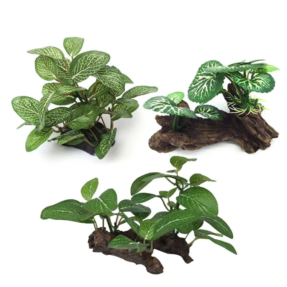

Resin Simulation Water Plants Artificial Ornaments For Aquarium Fish Tank Landscaping Decoration