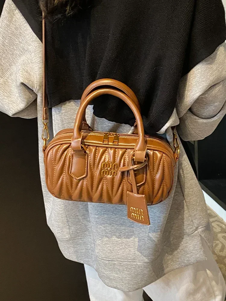 Веганские кожаные сумки и кошельки через плечо для женщин клатч 2024 новый модный