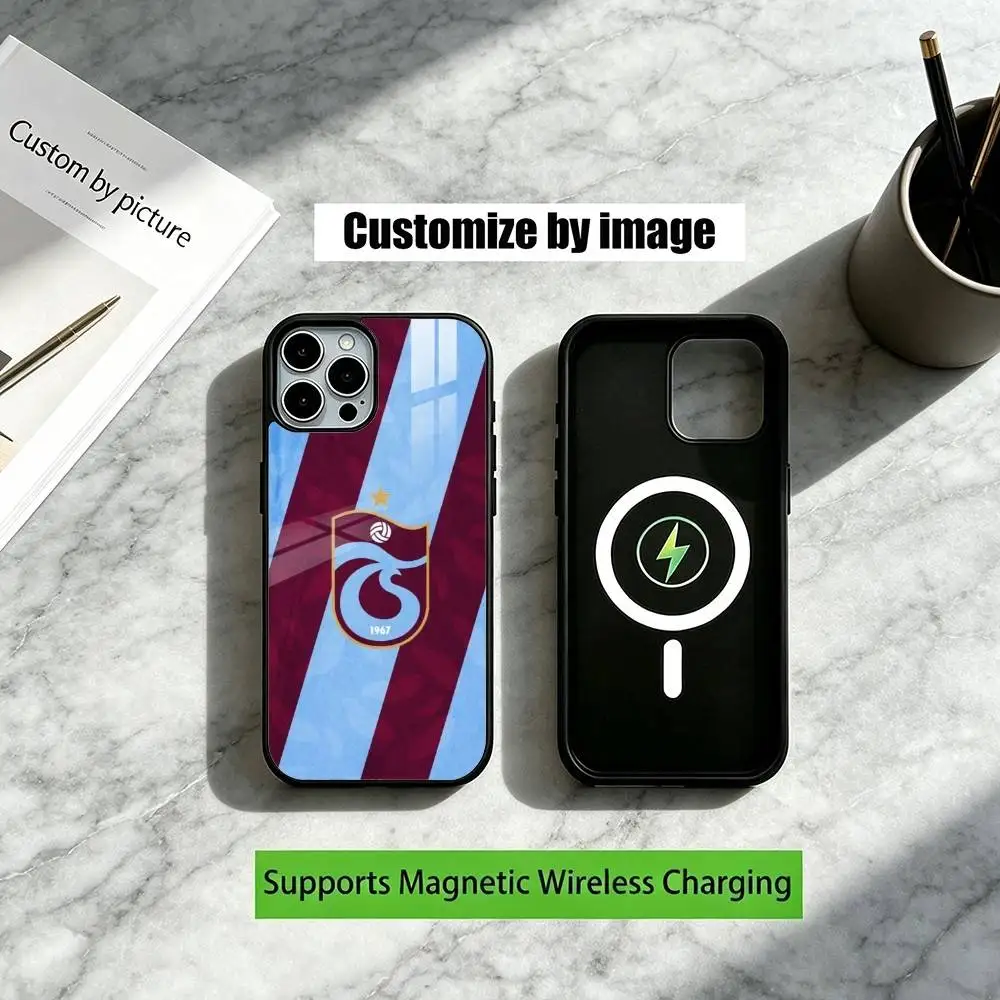Чехол для телефона Trabzonspor Gift для iPhone 17, 16, 15, 14, 13, 12, 11 Plus, Pro с поддержкой магнитной беспроводной зарядки (art.: 3920dadcb91c0) - 3920dadcb91c0