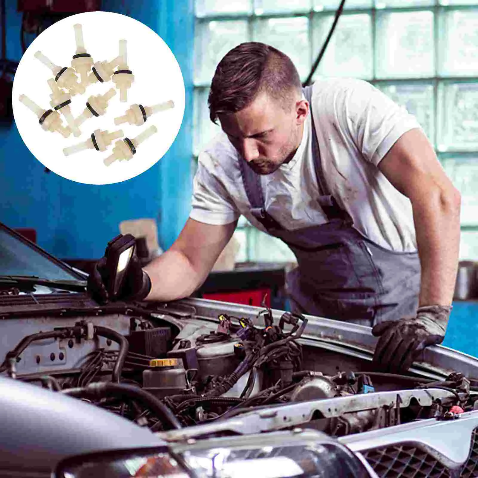 

10 Pcs Gas Can Nozzle Vehicle Gas Tank Nozzle Water Can Spout Nozzle Nylon Fuel Tank Nozzle Venting Gas Tank Nozzle