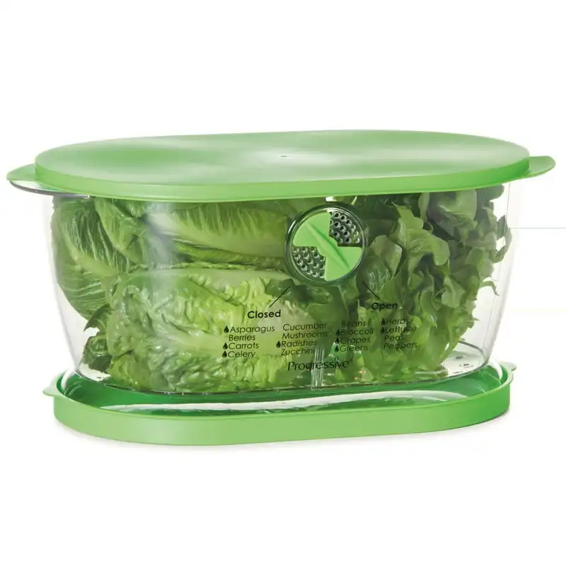 

Prepworks Lettuce Keeper Food Storage , 4.7 Qt, Green Lid