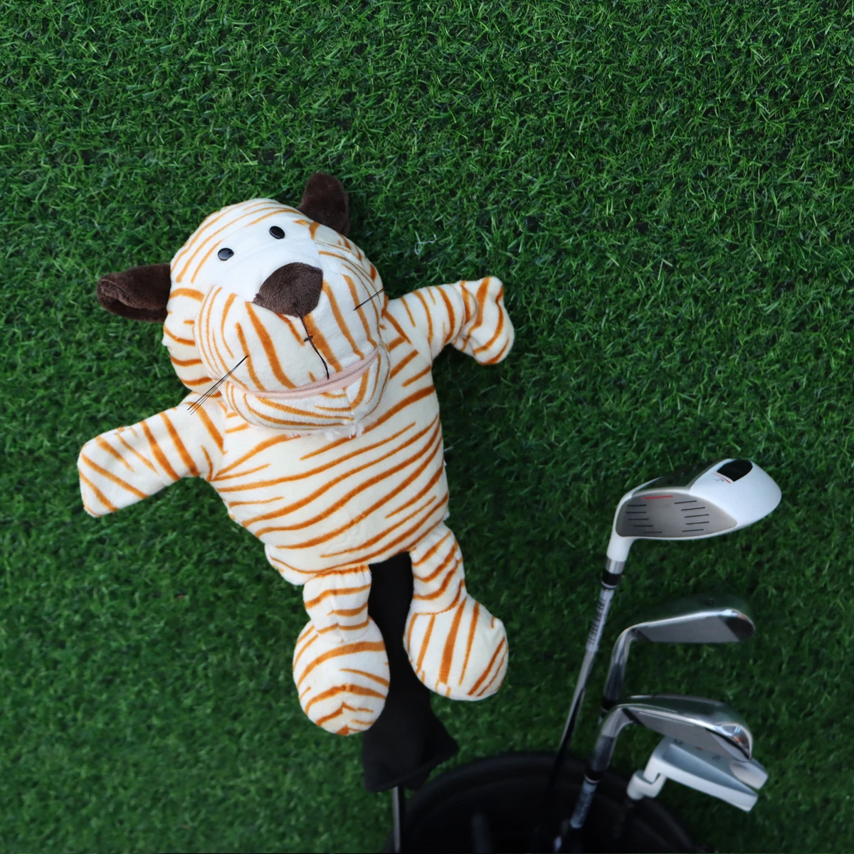 Чехол с тигровым животным для головы водителя 460CC Fairway #3 #5 мужчин и женщин