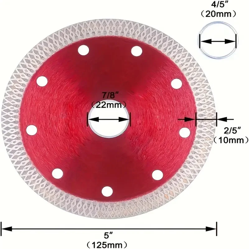 

Алмазные диски для сухого резания, 105/115/125 мм