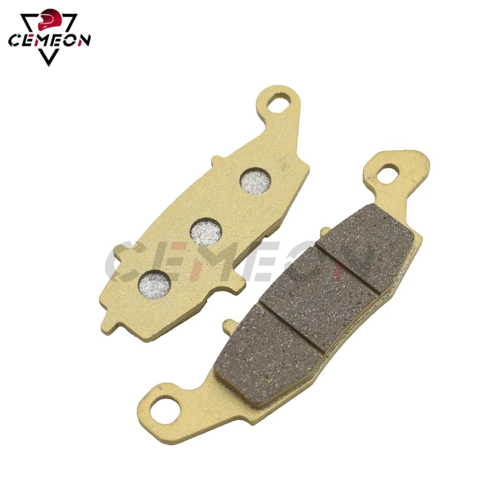 

For KAWASAKI ZR-X400 ER-5 ER500 ER-6F ER-6N KLE650 KLR650 ZR750 ZR-7 ZR-7S Z750 Z750S VN800 VN900 Motorcycle Front Brake Pad