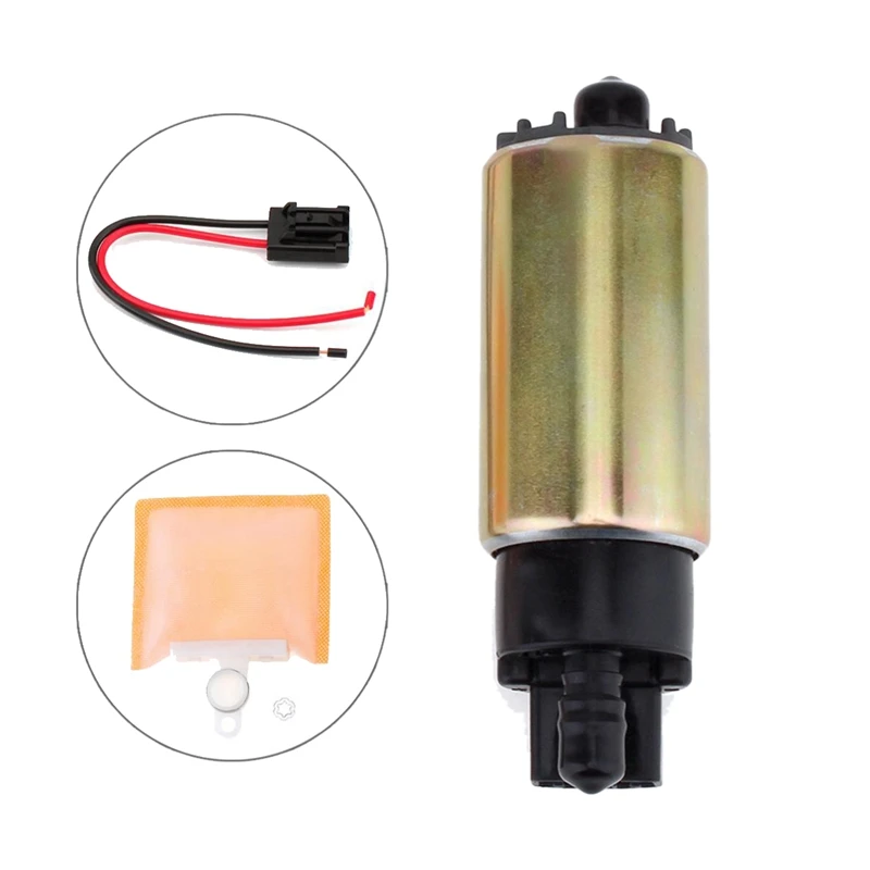 

1 Set 120L/H Car Electric Gasoline Fuel Pump Strainer Install Kit & 1 Pcs Intake Manifold Vacuum Solenoid Valve