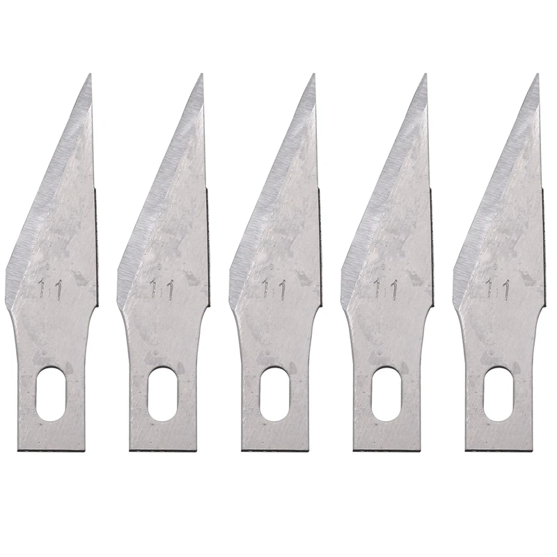 

1000PCS Replacement Hobby Blade Spare Blades Steel Craft Knife Blades For DIY Art Work Cutting