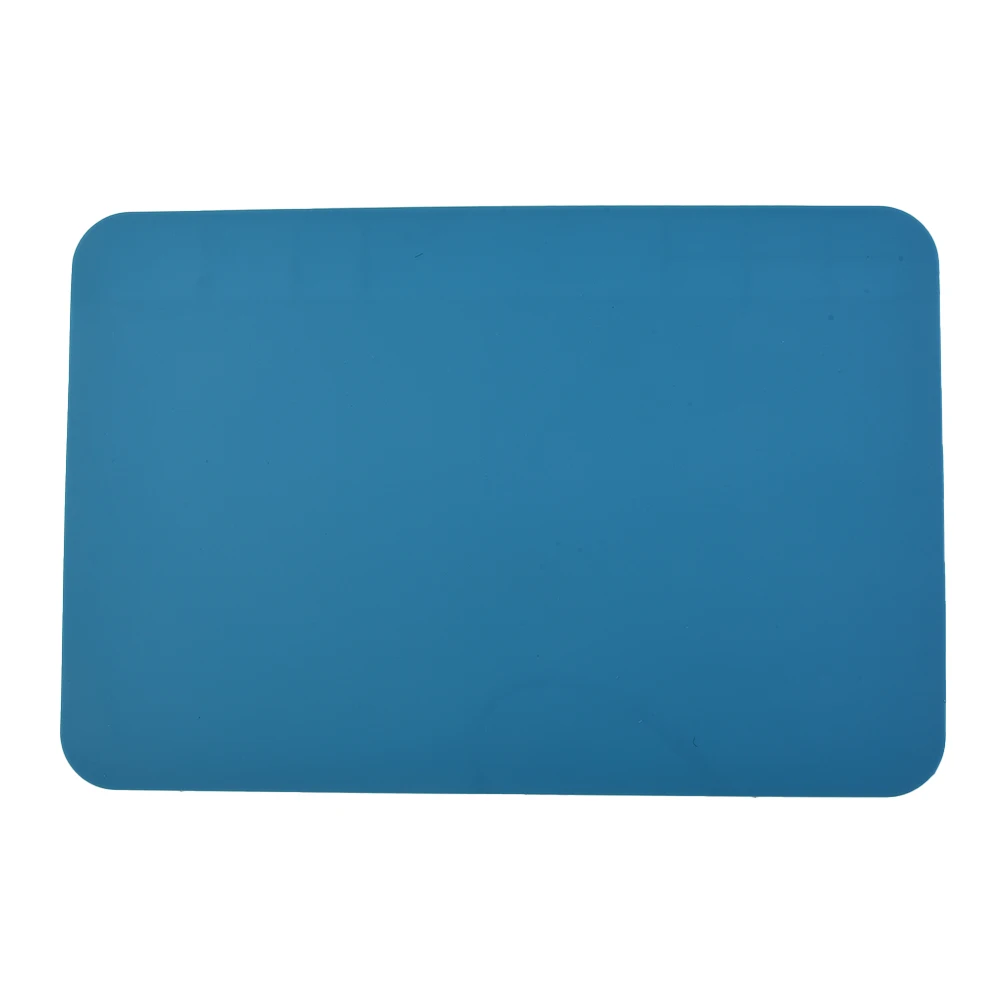 

Pad Heat Insulation Mat Accessory Desk Pad Dustproof Gel Heat Insulation Replacement 30cm*20cm Waterproof Blue