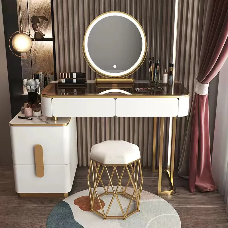 

Makeup Mirrors Dressing Table Drawer Lighting Vanity Living Room Dressers Dressing Table Computer Kommode Bedroom Furniture