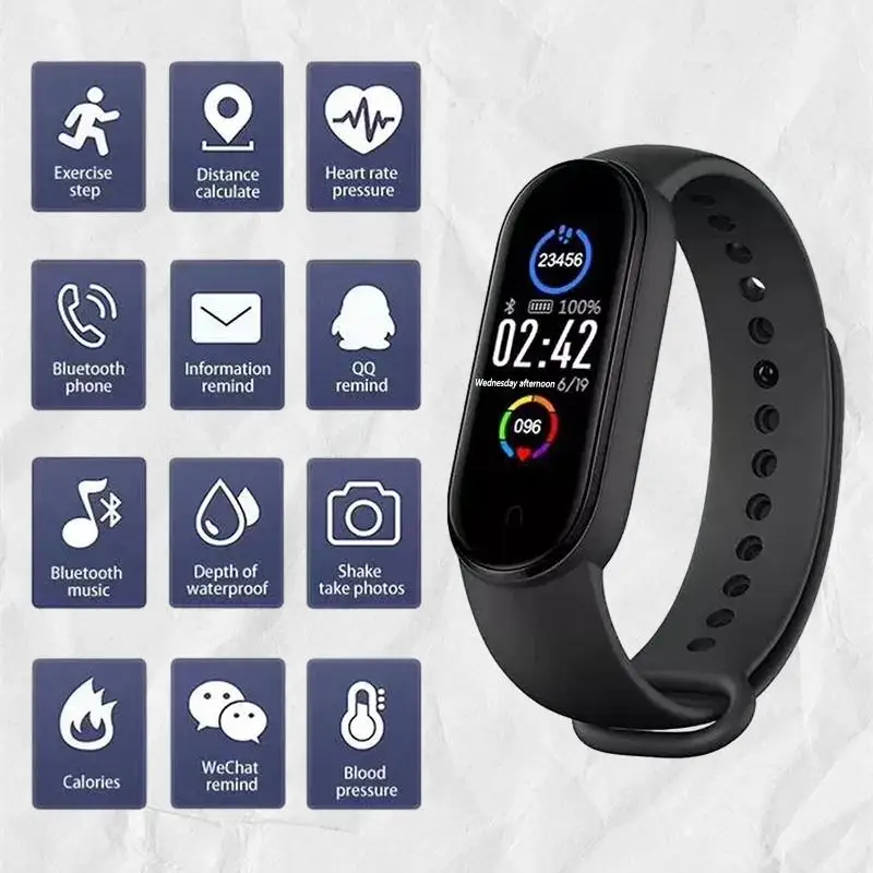 

Ultimate Waterproof Men's Bluetooth Call Fitness Bracelet with Heart Rate Monitoring - The Perfect Companion for Active Lifesty