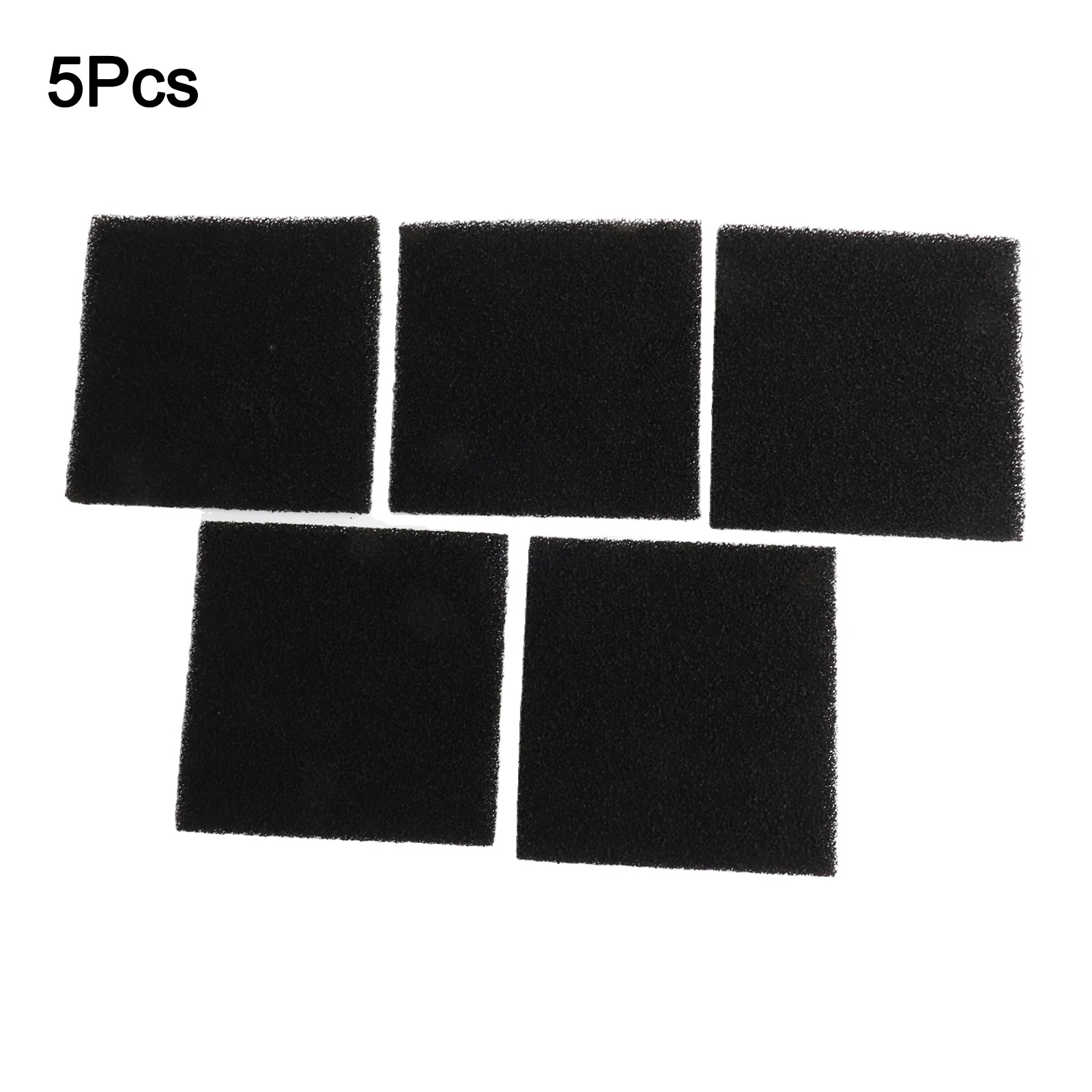 5/10 шт. губка для фильтра с активированным углем 13x13x1 см дымового эвакуатора