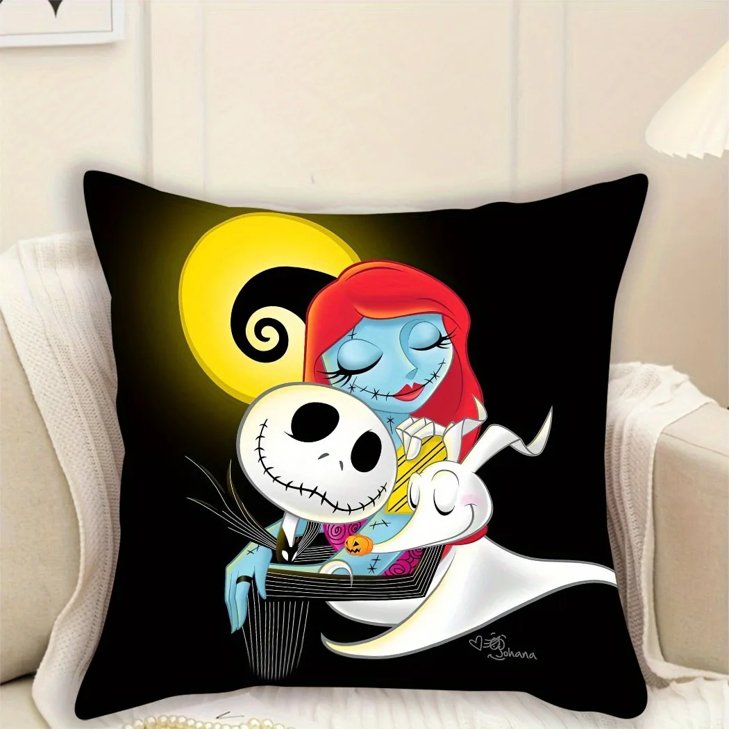 

Чехол для подушки MINISO Jack and Sally